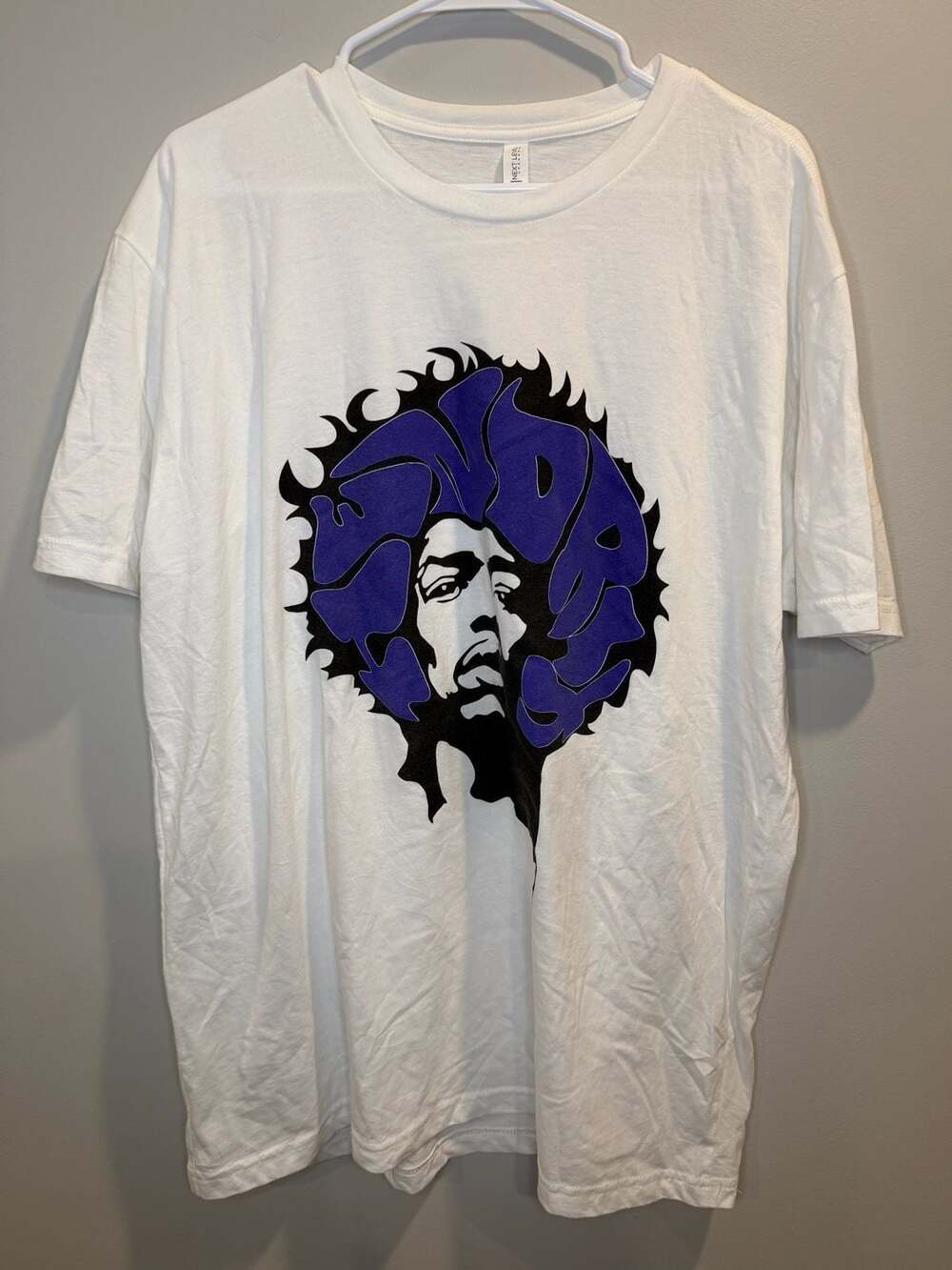 Next Level Jimi Hendrix Purple Haze Graphic T-Shirt